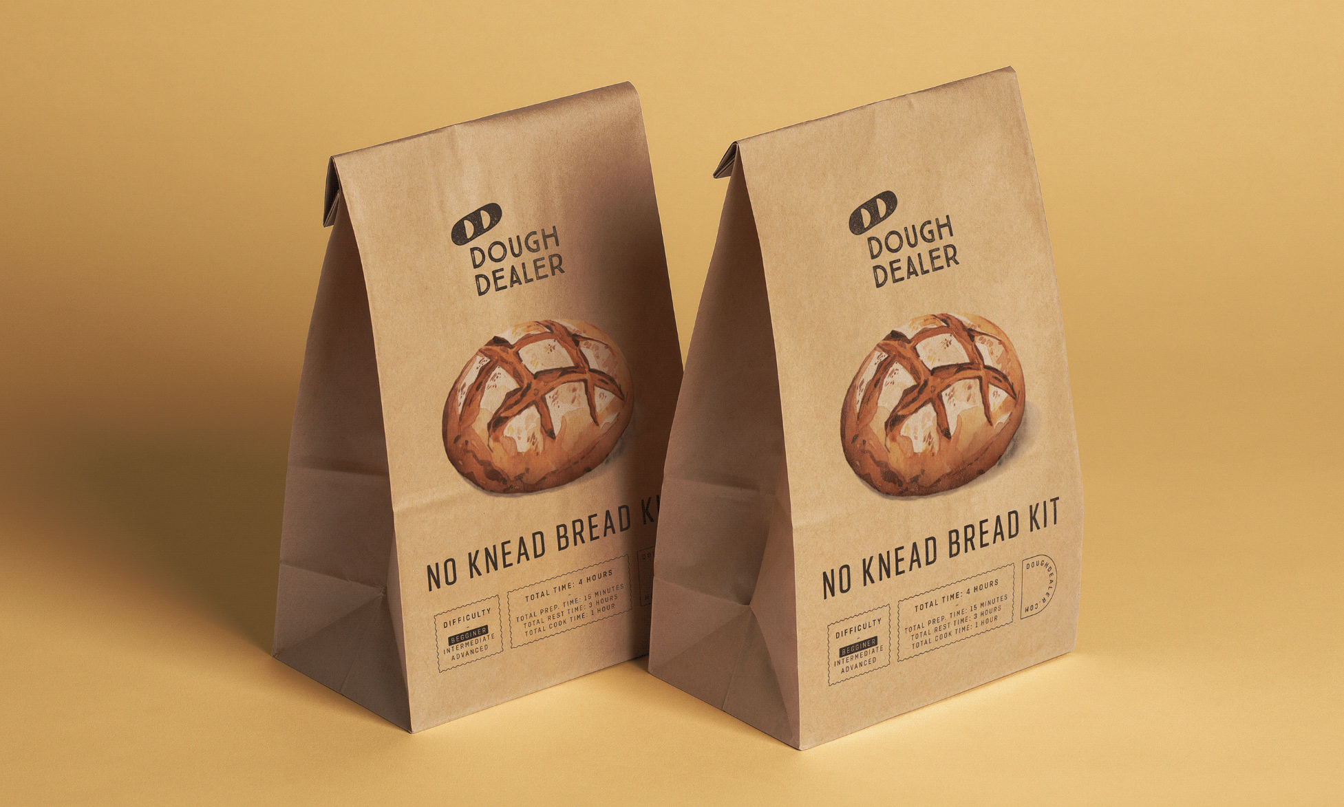 No Knead Bread Kit